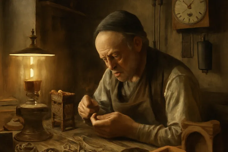 Reconstitution d'un atelier horloger jurassien du XIXe siècle à Morez