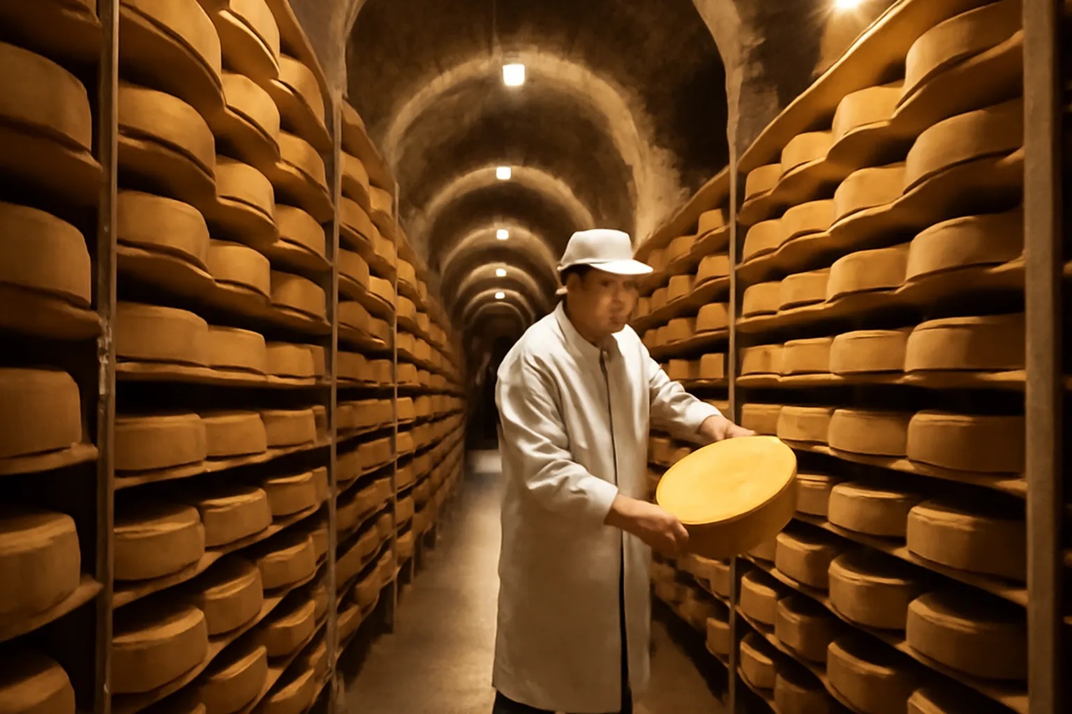 Comté AOP : rencontre avec Emmanuel Jacquet, affineur au Fort Saint-Antoine