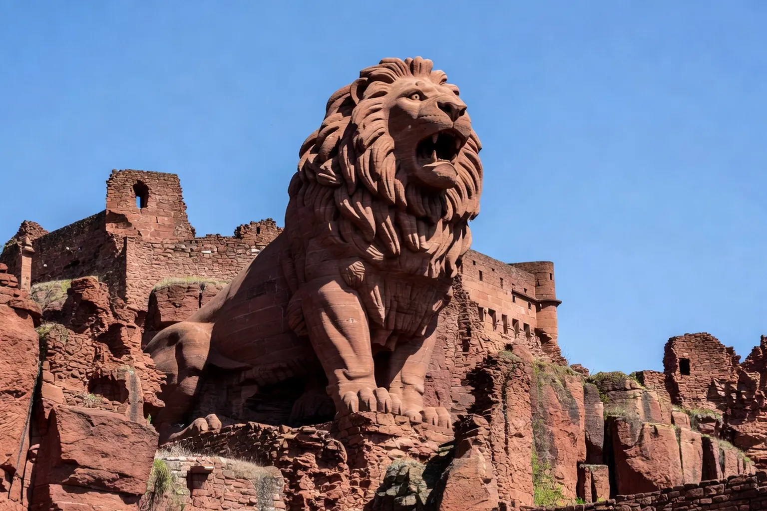 Le Lion de Belfort et le lion comtois : deux lions, deux symboles